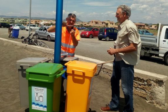 Cerveteri, con le mini-isole sulle spiagge libere differenziati correttamente il 57% dei rifiuti