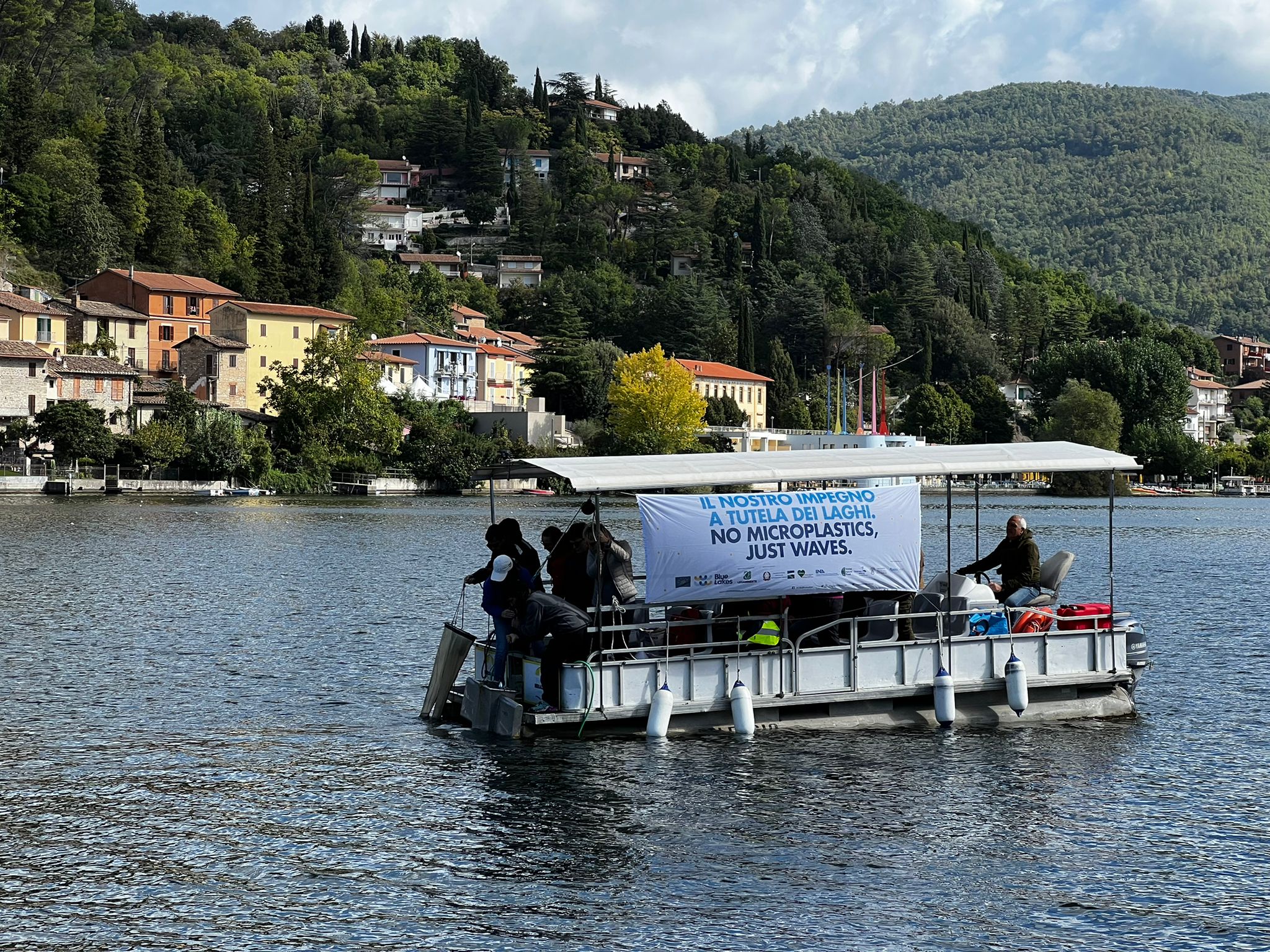 Plastiche nei laghi, i risultati del progetto Life Blue Lakes