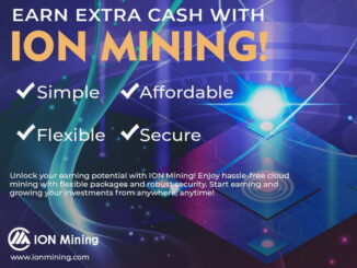 Guadagna grandi somme comodamente da casa con il cloud mining di ION Mining