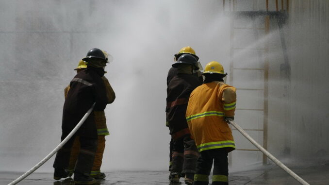 Inquinamento da polveri sottili dopo un incendio