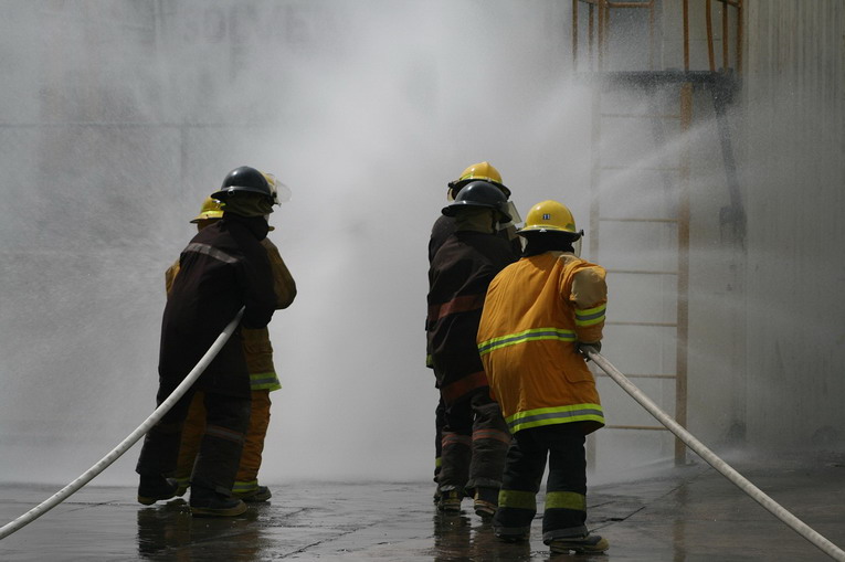 Inquinamento da polveri sottili dopo un incendio
